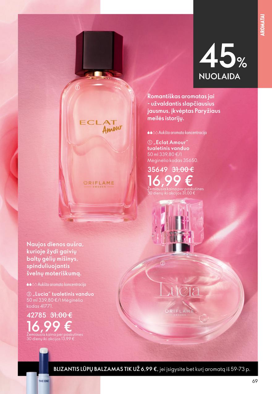 Oriflame katalogas akcijos nuo 
  2026-04-22 iki 
  2026-05-12 | Leidinukas.lt puslapis 69