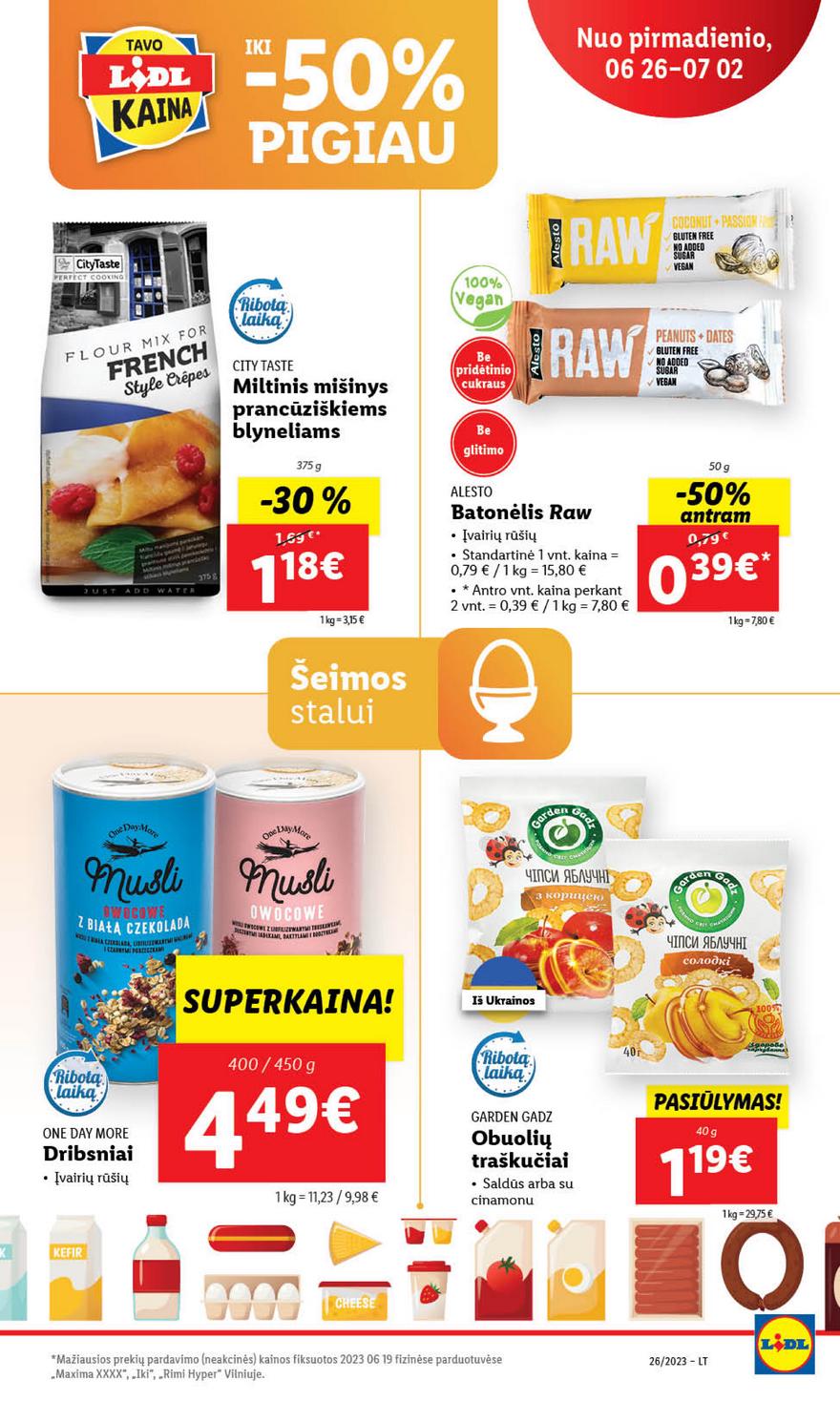 Lidl maisto prekių pasiūlymai akcijos nuo 
  2023-06-26 iki 
  2023-07-02 | Leidinukas.lt puslapis 42