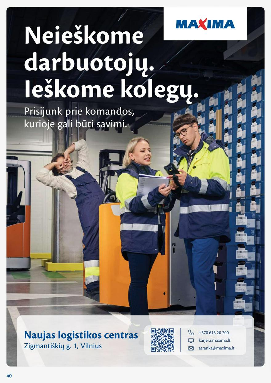 Maxima savaitinis leidinys 12 akcijos nuo
2025-03-18 iki
2025-03-24 | Leidinukas.lt puslapis 40
