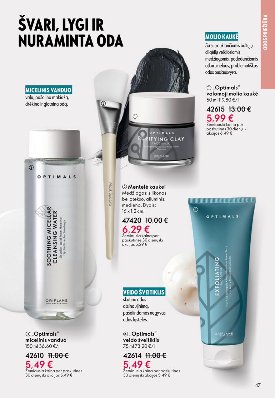 Oriflame katalogas akcijos nuo 
  2025-09-14 iki 
  2025-10-07 | Leidinukas.lt puslapis 47