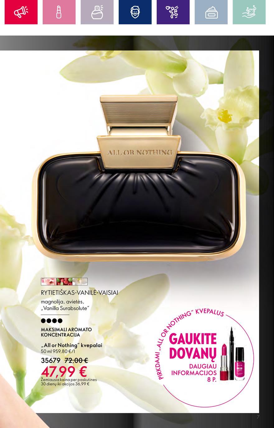 Oriflame katalogas akcijos nuo 
  2023-10-04 iki 
  2023-11-01 | Leidinukas.lt puslapis 7
