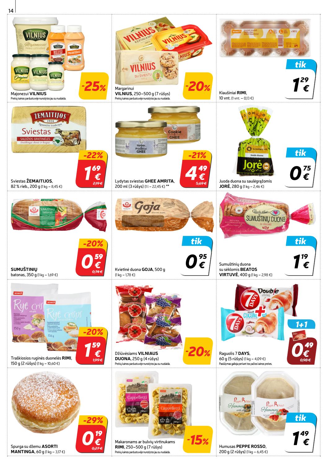 Rimi savaitinis leidinys akcijos nuo 
  2019-07-23 iki 
  2019-07-29 | Leidinukas.lt puslapis 14