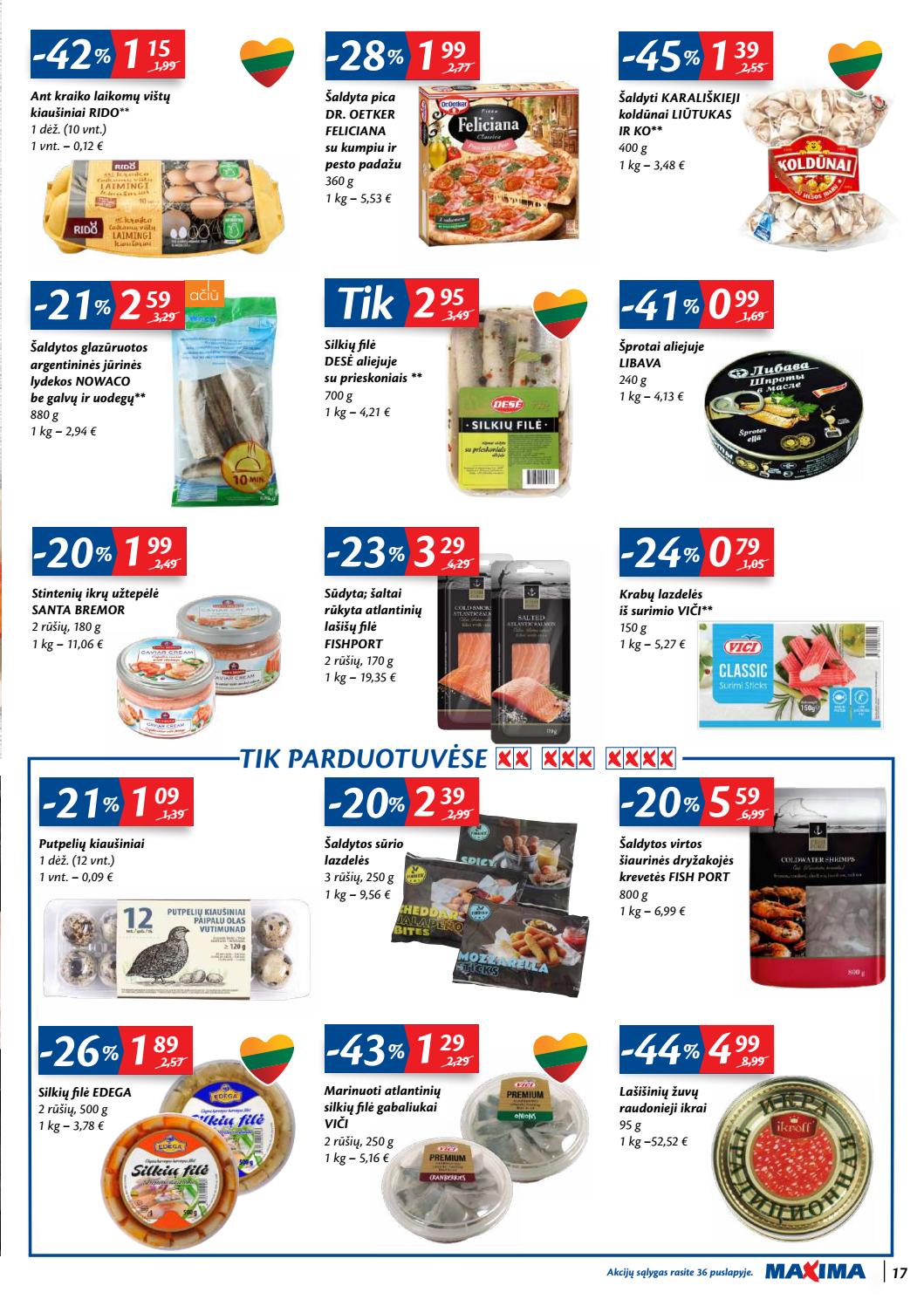 Maxima kaininis leidinys akcijos nuo 
  2020-05-19 iki 
  2020-05-25 | Leidinukas.lt puslapis 17