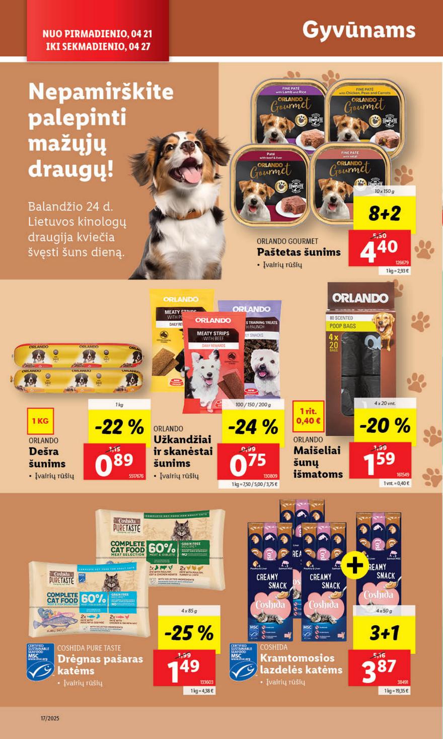 Lidl leidinys naujas akcijos nuo 
  2025-04-21 iki 
  2025-04-27 | Leidinukas.lt puslapis 44