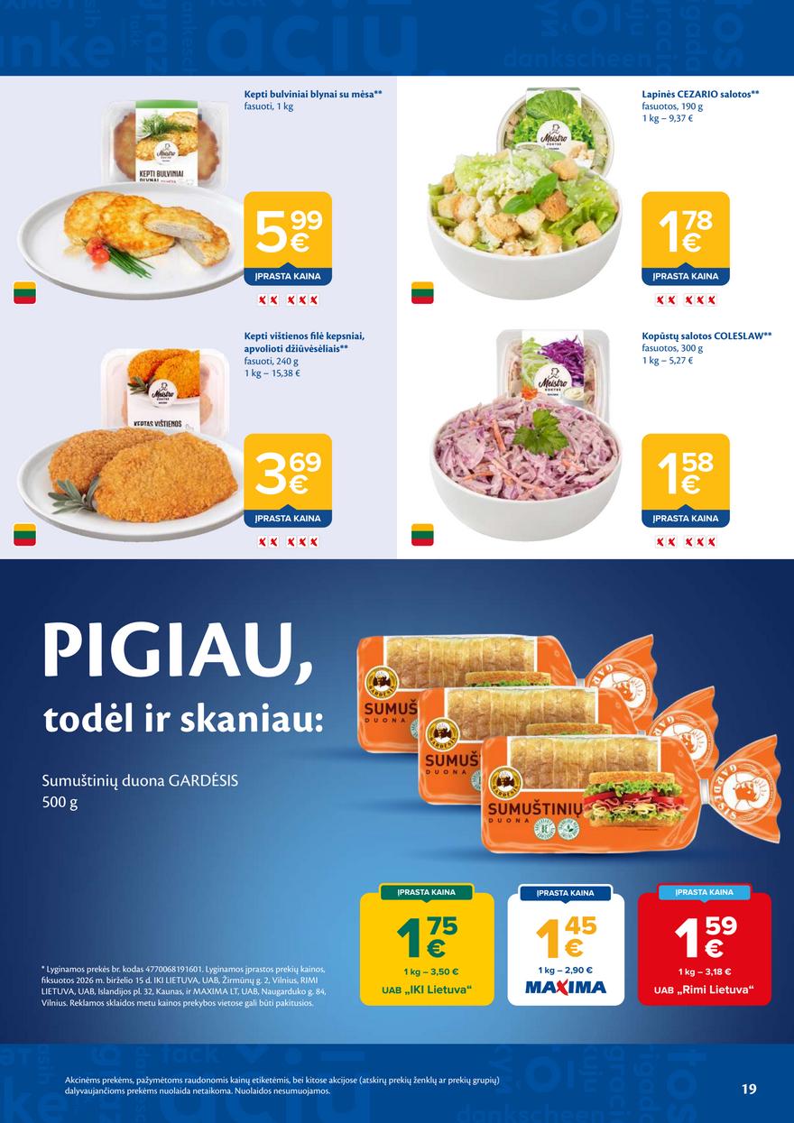 Maxima leidinys akcijos nuo 
  2026-06-23 iki 
  2026-06-29 | Leidinukas.lt puslapis 19
