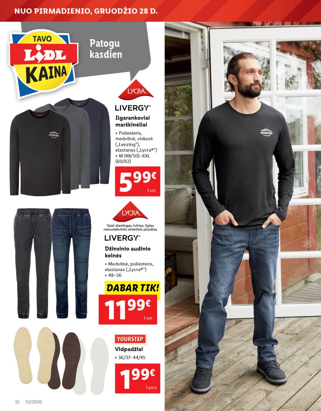 Lidl savaitinis leidinys akcijos nuo 
  2020-12-28 iki 
  2021-01-03 | Leidinukas.lt puslapis 32