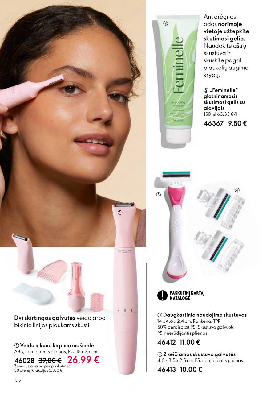 Oriflame katalogas akcijos nuo 
  2026-04-01 iki 
  2026-04-21 | Leidinukas.lt puslapis 132