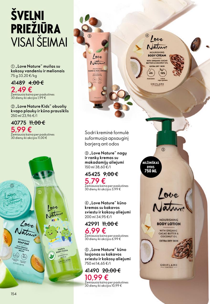 Oriflame katalogas akcijos nuo 
  2026-02-18 iki 
  2026-03-10 | Leidinukas.lt puslapis 154
