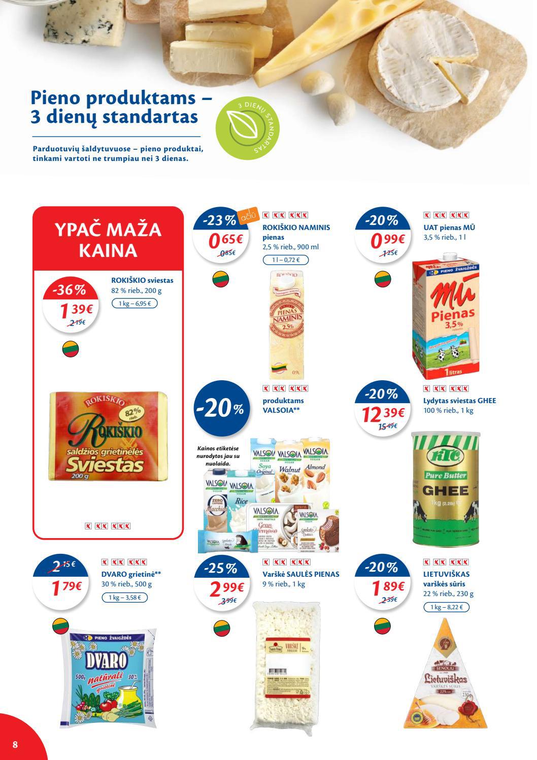 Maxima kaininis leidinys akcijos nuo 
  2021-10-19 iki 
  2021-10-25 | Leidinukas.lt puslapis 8