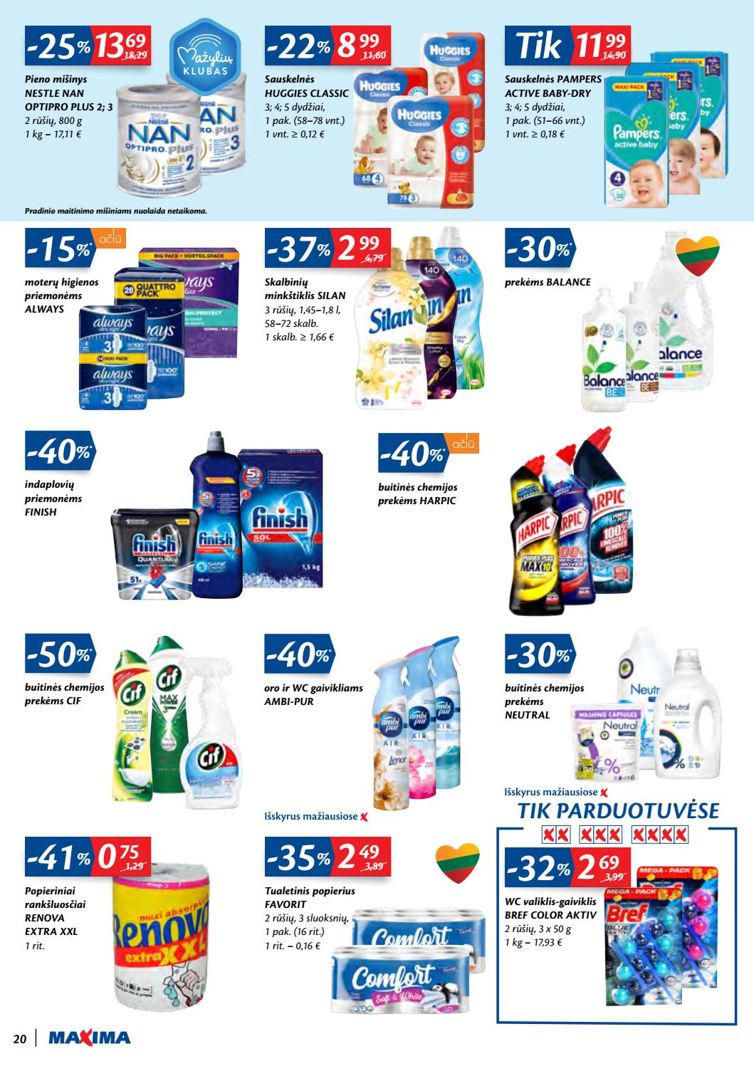 Maxima kaininis leidinys akcijos nuo 
  2020-07-07 iki 
  2020-07-13 | Leidinukas.lt puslapis 20