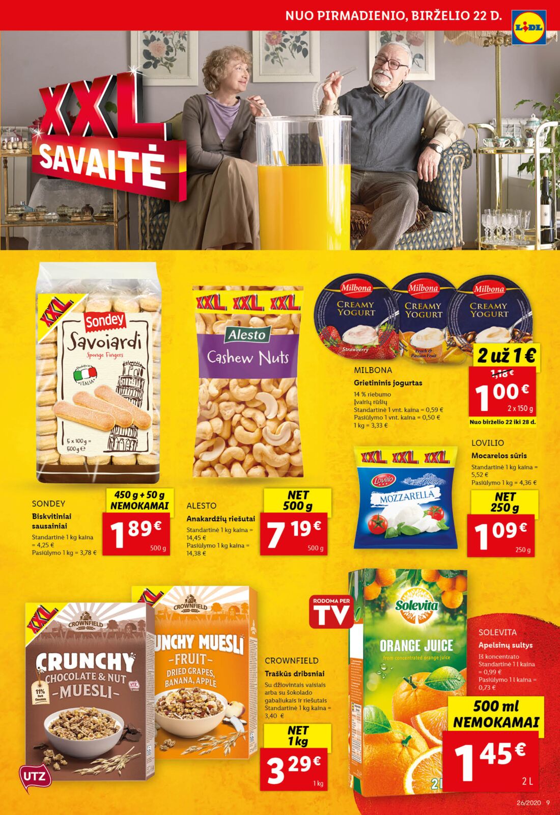 Lidl savaitinis leidinys akcijos nuo 
  2020-06-22 iki 
  2020-06-28 | Leidinukas.lt puslapis 9
