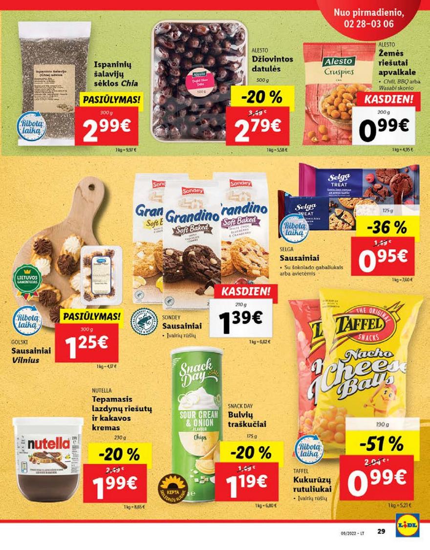 Ldil maisto leidinys akcijos nuo 
  2022-02-28 iki 
  2022-03-06 | Leidinukas.lt puslapis 29