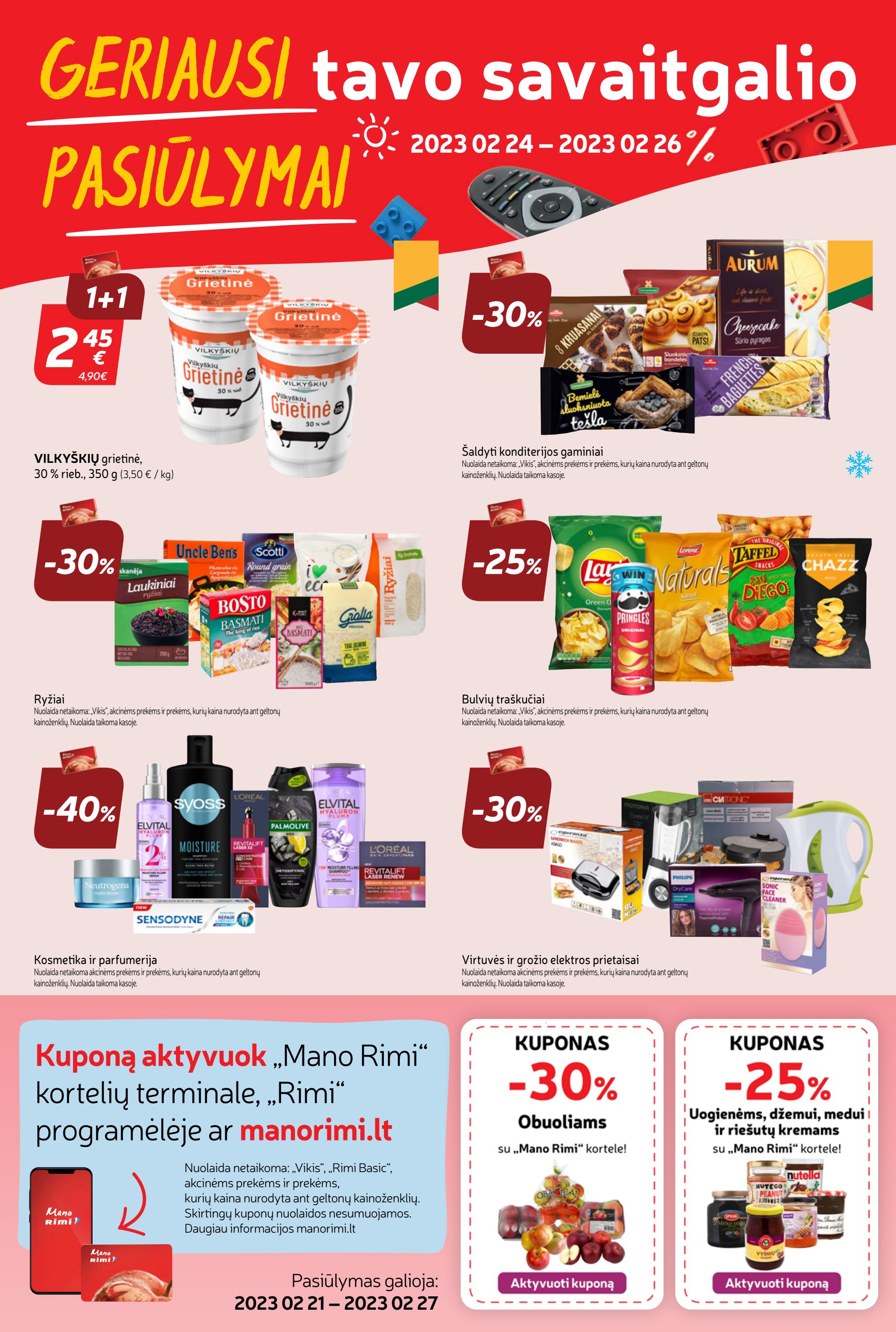 Rimi savaitinis leidinys akcijos nuo 
  2023-02-21 iki 
  2023-02-27 | Leidinukas.lt puslapis 24
