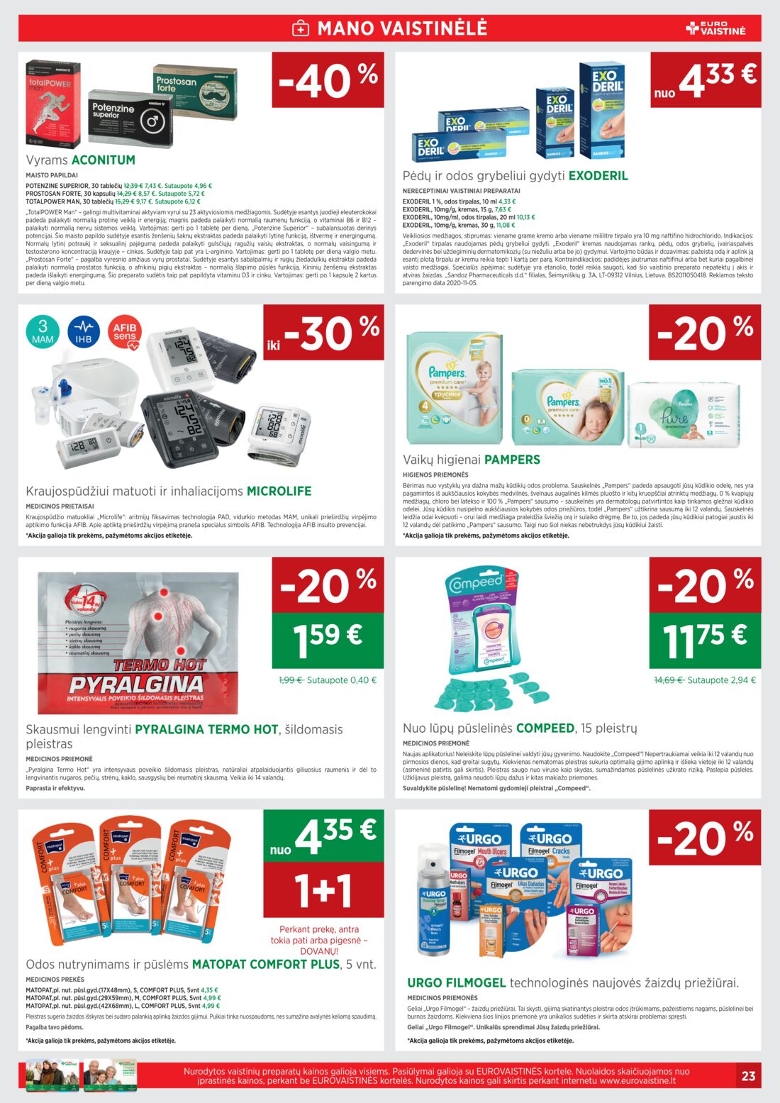 Euro vaistinė leidinys akcijos nuo 
  2021-03-01 iki 
  2021-03-31 | Leidinukas.lt puslapis 23