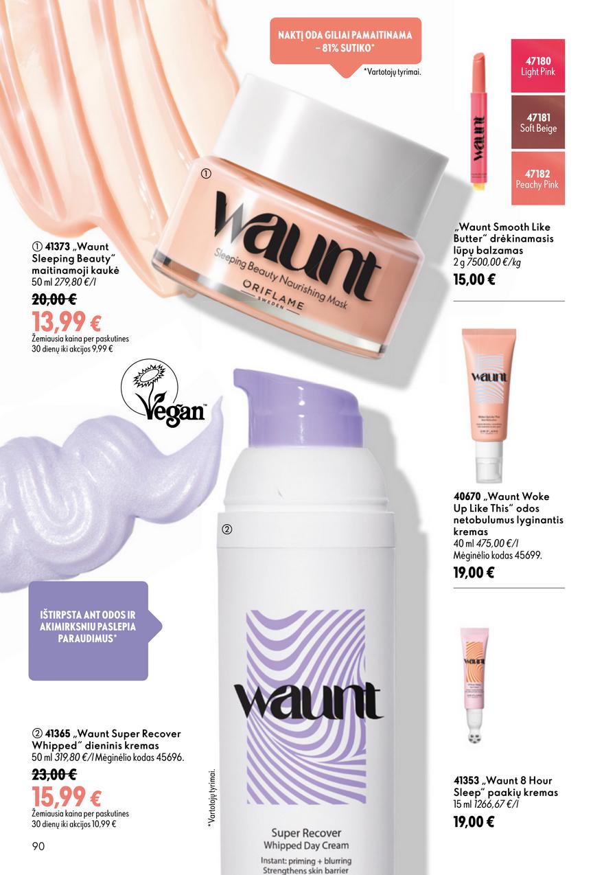 Oriflame katalogas akcijos nuo 
  2026-07-15 iki 
  2026-08-04 | Leidinukas.lt puslapis 90