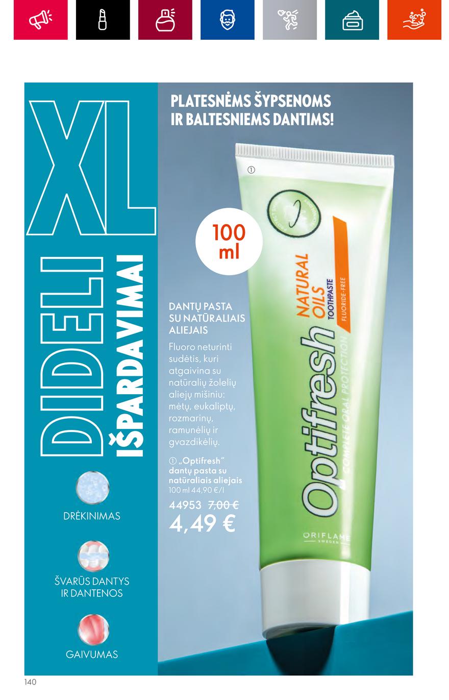 Oriflame leidinys akcijos nuo 
  2023-07-19 iki 
  2023-08-01 | Leidinukas.lt puslapis 140