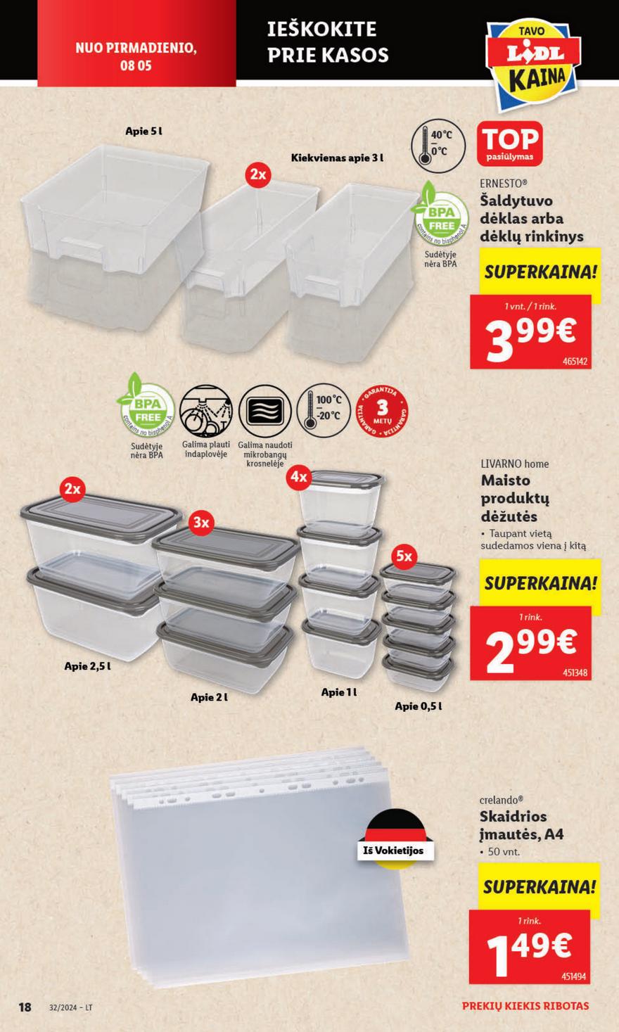 Lidl ne maisto leidinys akcijos nuo 
  2024-08-05 iki 
  2024-08-11 | Leidinukas.lt puslapis 18