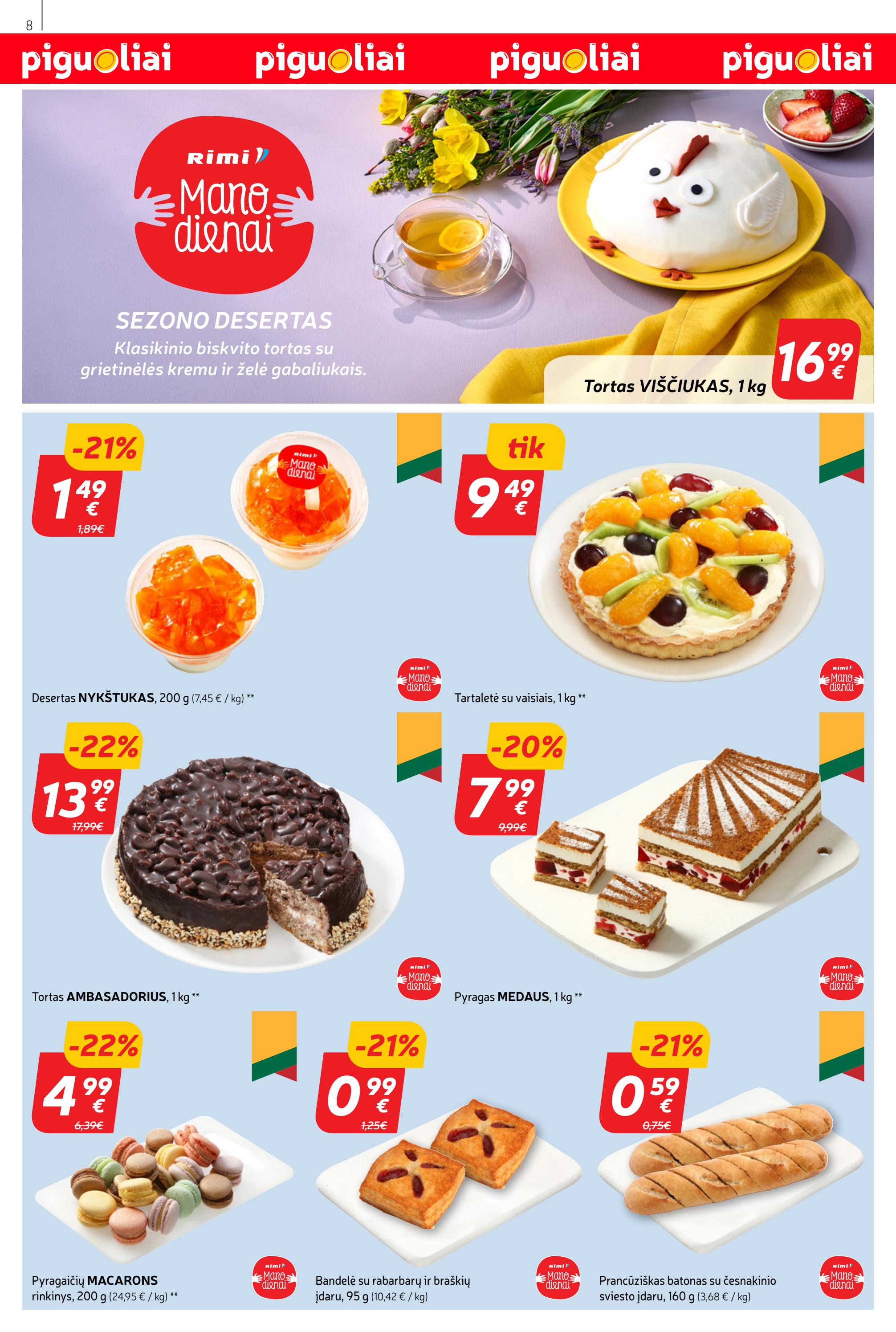 Rimi savaitinis leidinys akcijos nuo 
  2023-04-11 iki 
  2023-04-17 | Leidinukas.lt puslapis 8