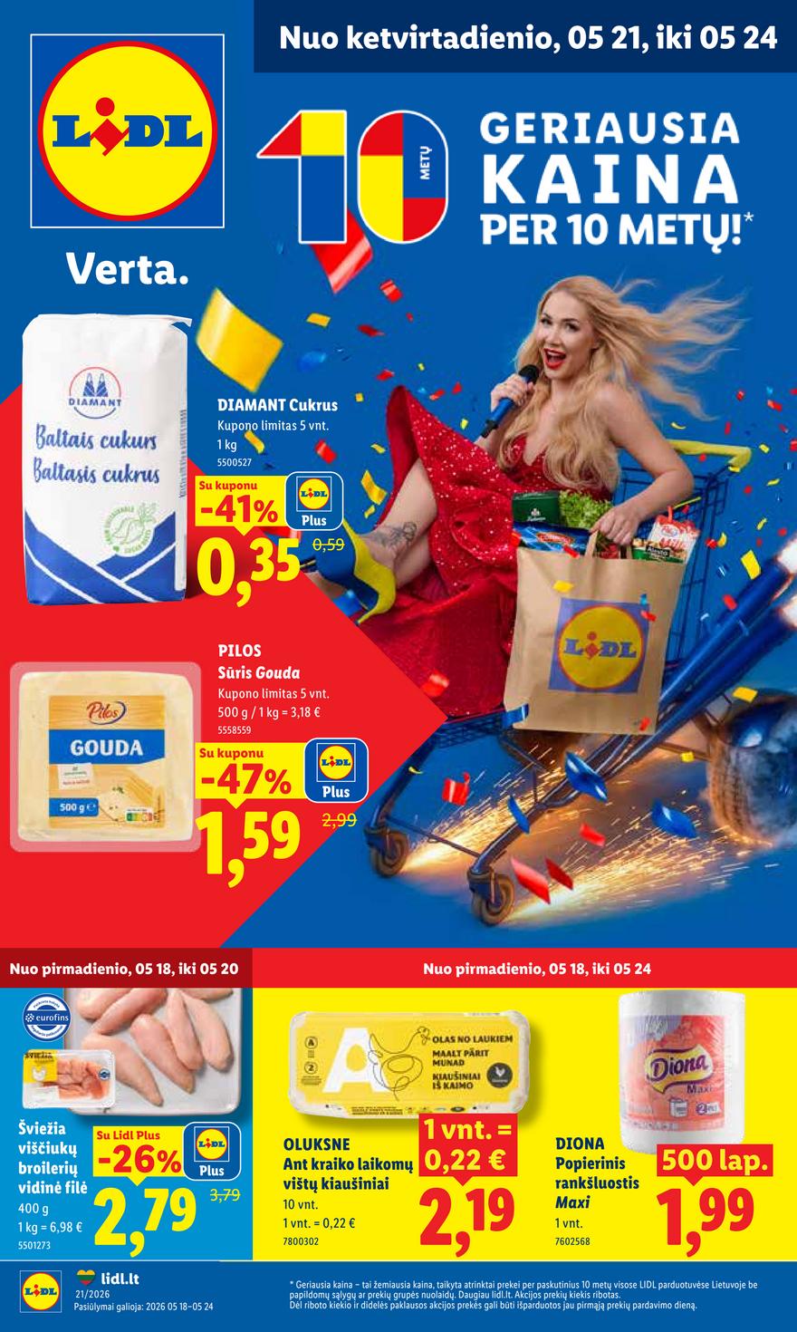Lidl leidinys akcijos nuo 
  2026-05-18 iki 
  2026-05-24 | Leidinukas.lt puslapis 1