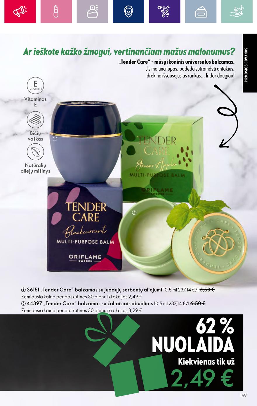 Oriflame katalogas akcijos nuo 
  2023-10-25 iki 
  2023-11-07 | Leidinukas.lt puslapis 159