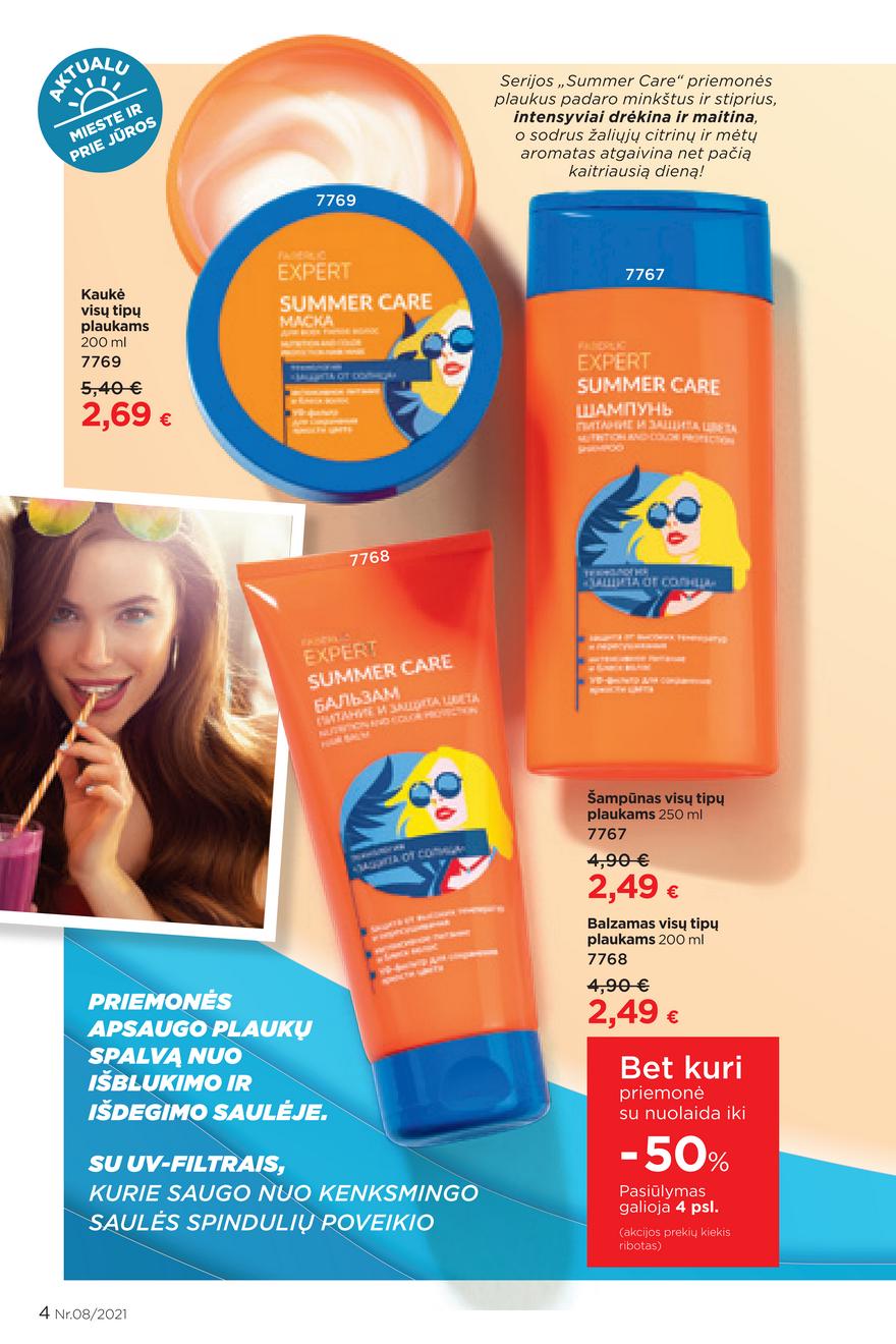 Faberlic katalogas akcijos nuo 
  2021-05-24 iki 
  2021-06-13 | Leidinukas.lt puslapis 4