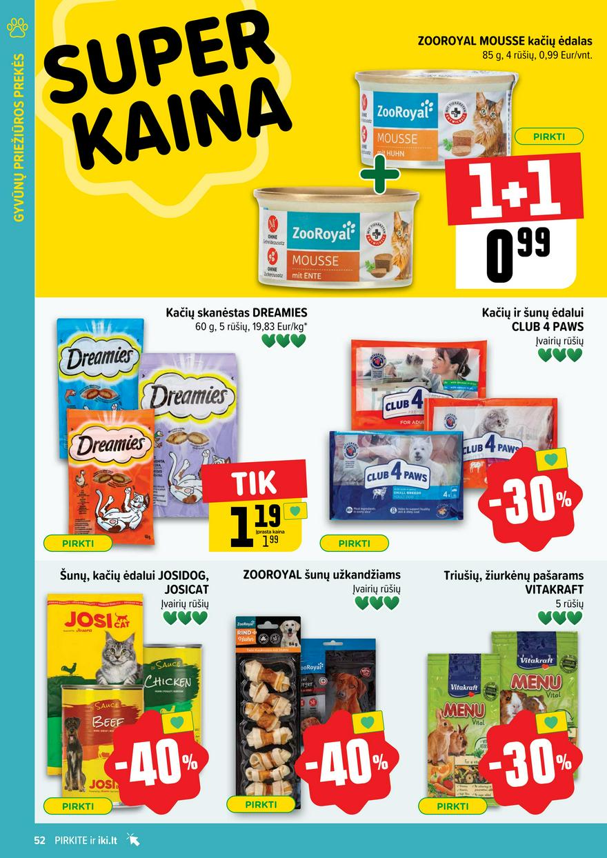 Iki leidinys 12 akcijos nuo 
  2025-03-17 iki 
  2025-03-23 | Leidinukas.lt puslapis 52