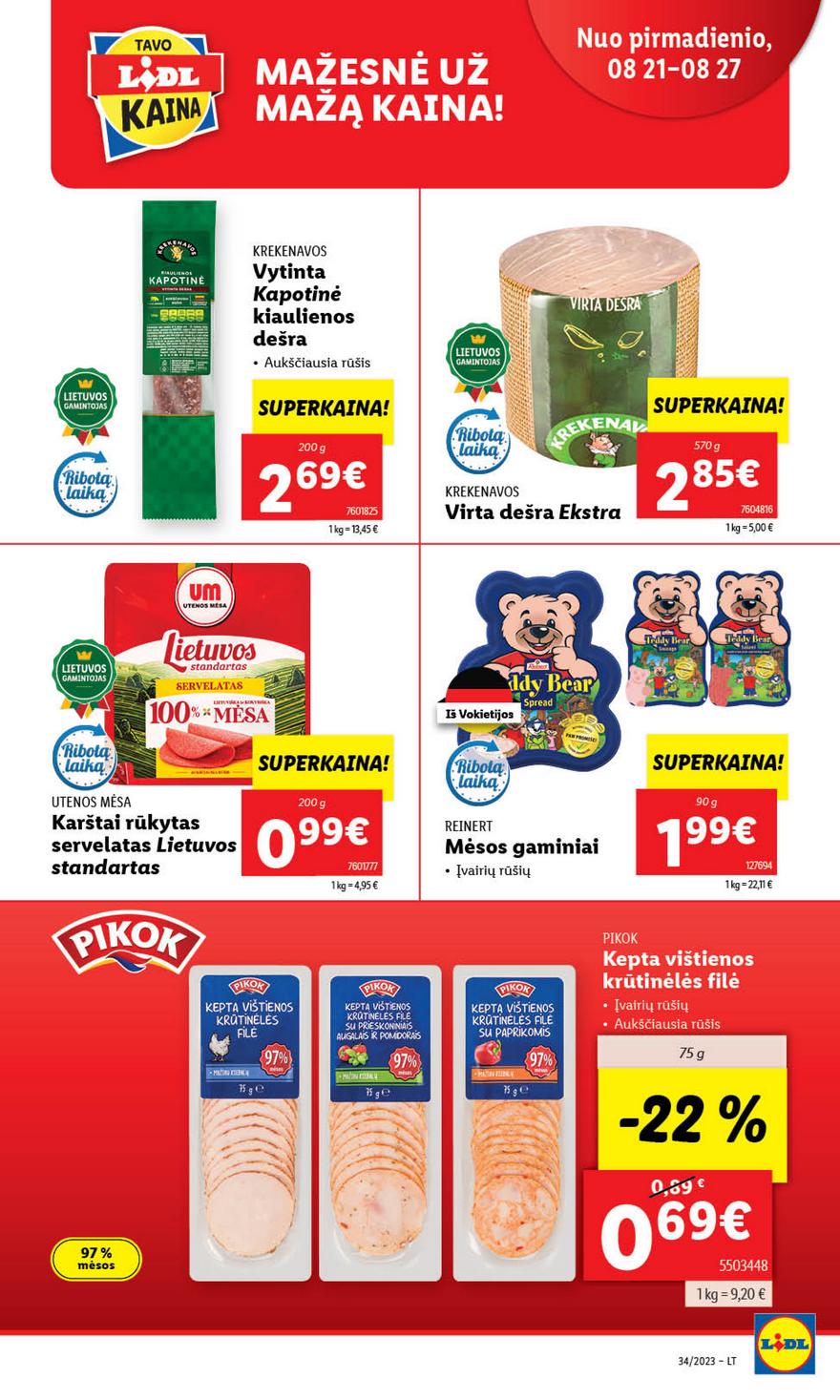 Lidl pasiūlymai akcijos nuo 
  2023-08-21 iki 
  2023-08-27 | Leidinukas.lt puslapis 25
