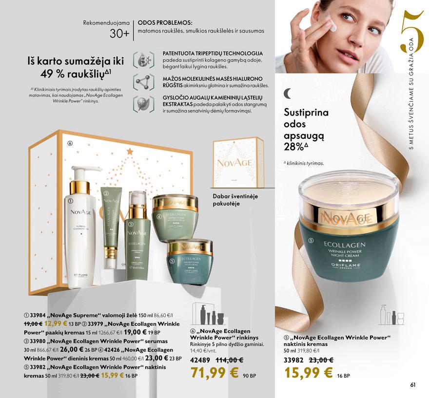 Oriflame katalogas akcijos nuo 
  2021-12-01 iki 
  2021-12-31 | Leidinukas.lt puslapis 61