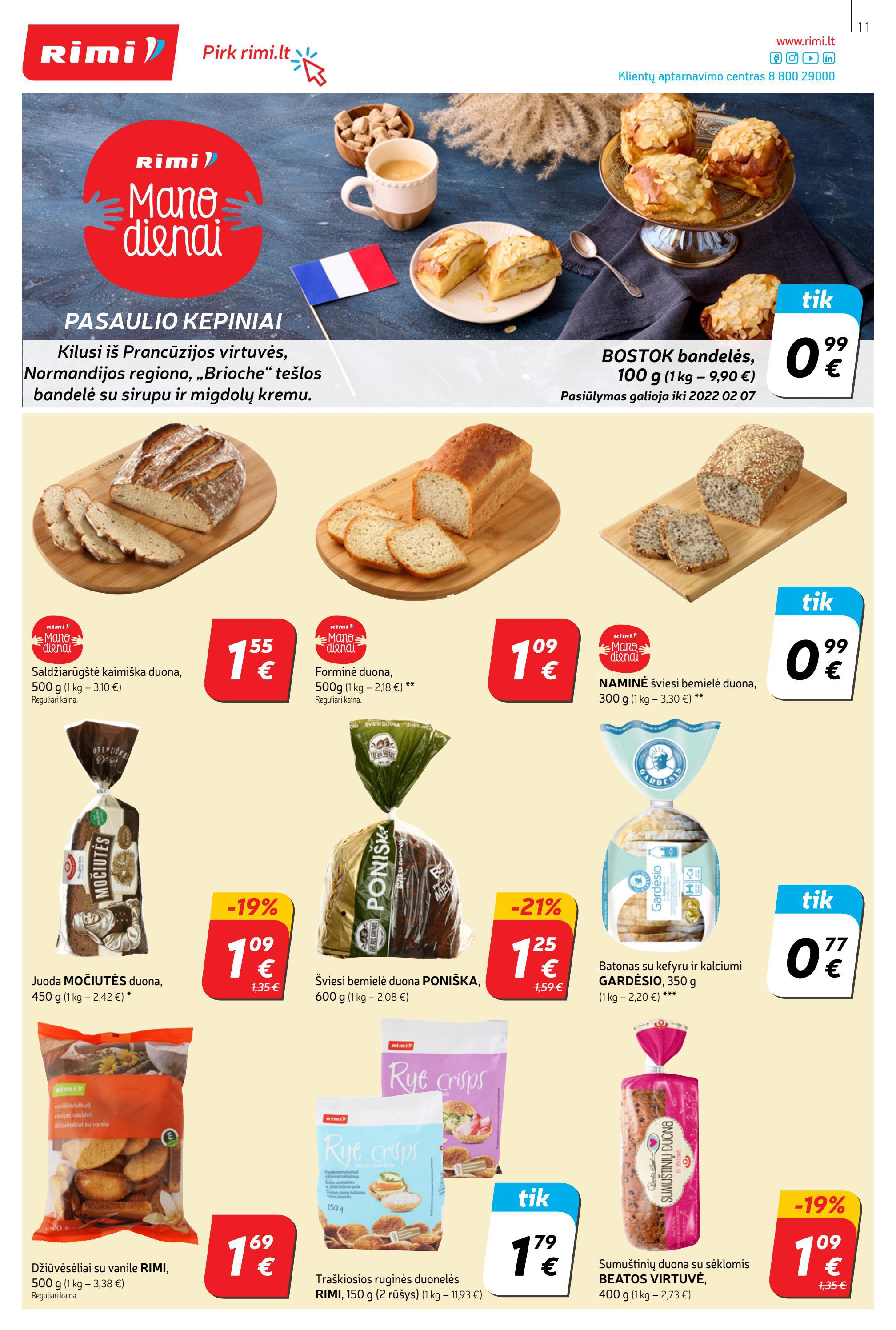 Rimi savaitinis leidinys akcijos nuo 
  2022-01-25 iki 
  2022-01-31 | Leidinukas.lt puslapis 11