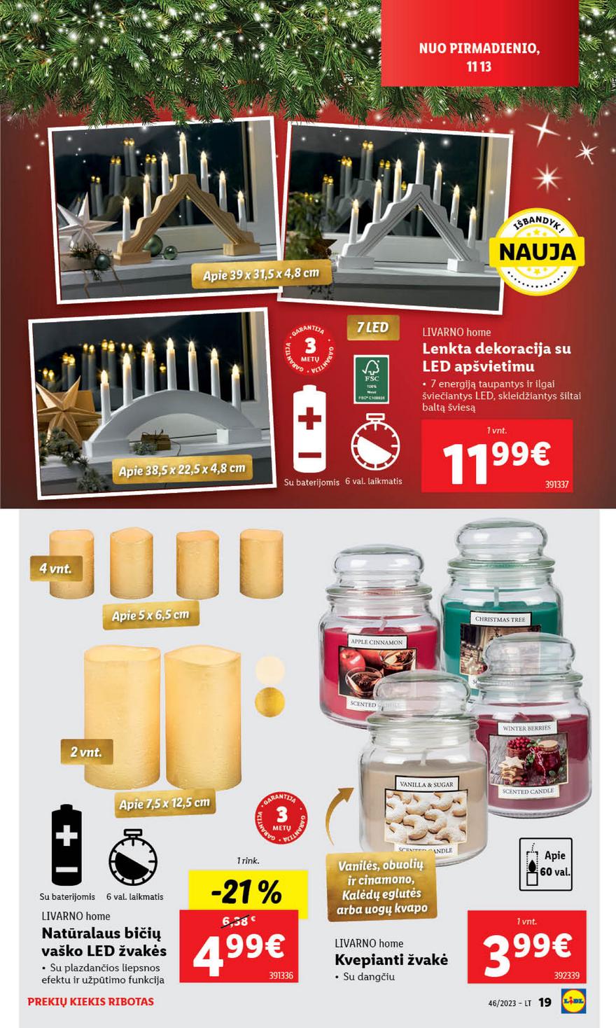 Ldil ne maisto prekių pasiūlymai akcijos nuo 
  2023-11-13 iki 
  2023-11-19 | Leidinukas.lt puslapis 19