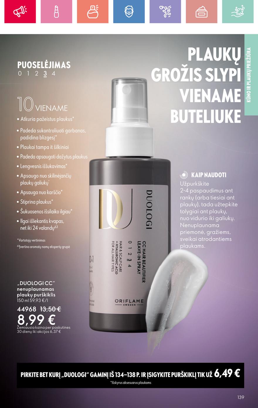 Oriflame katalogas akcijos nuo 
  2025-02-16 iki 
  2025-03-08 | Leidinukas.lt puslapis 139