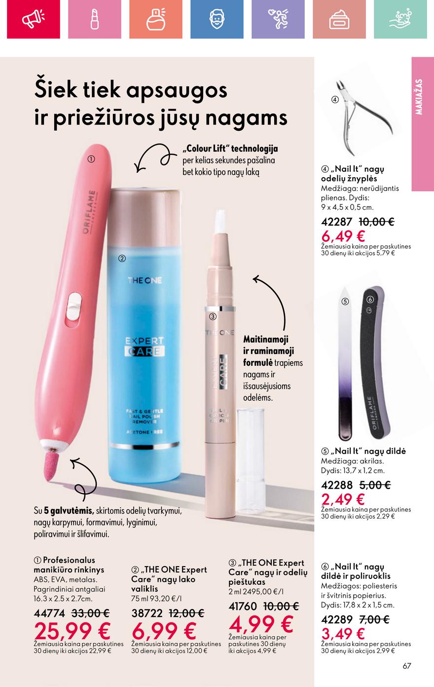 Oriflame katalogas akcijos nuo 
  2025-08-24 iki 
  2025-09-13 | Leidinukas.lt puslapis 67