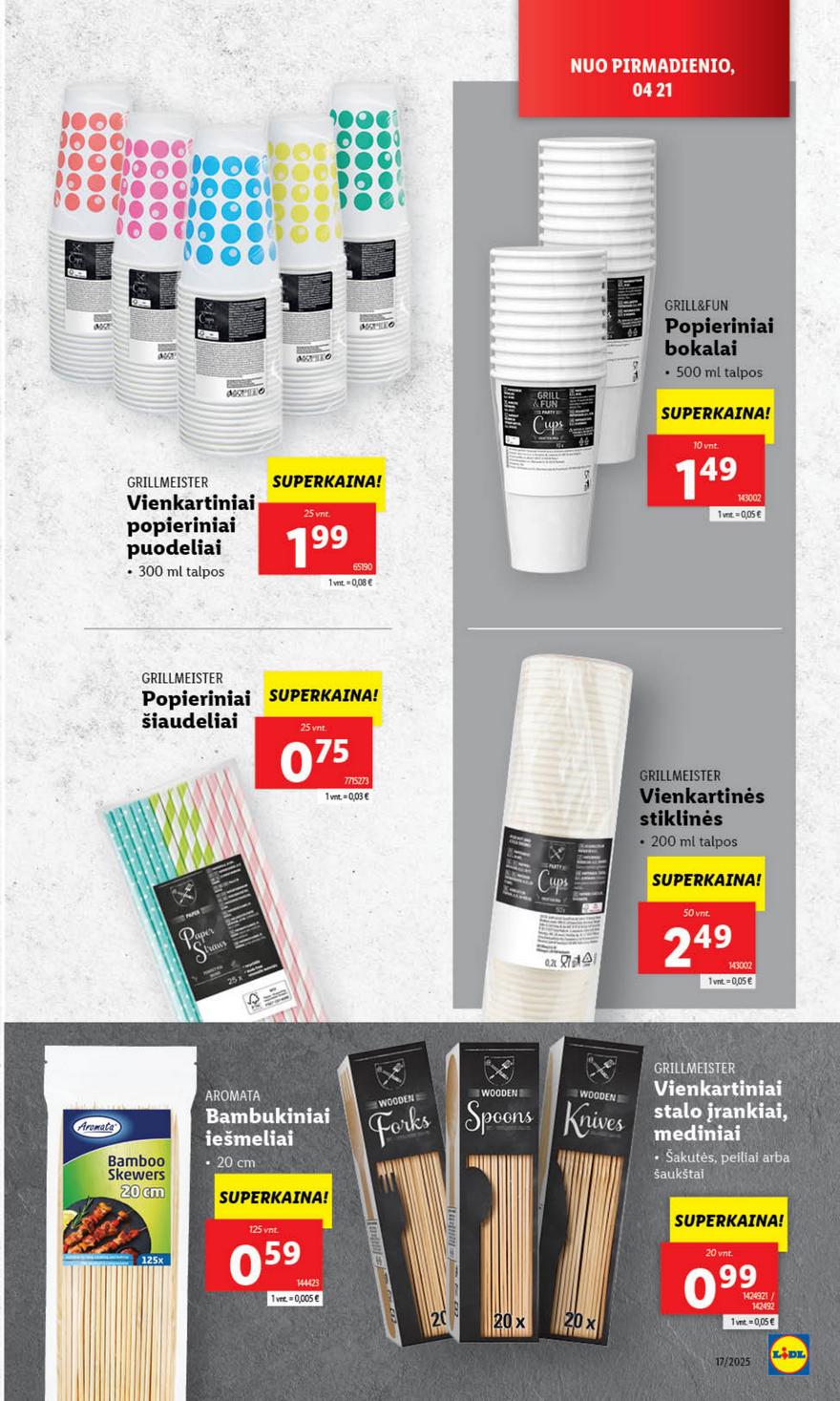 Lidl leidinys naujas akcijos nuo 
  2025-04-21 iki 
  2025-04-27 | Leidinukas.lt puslapis 39