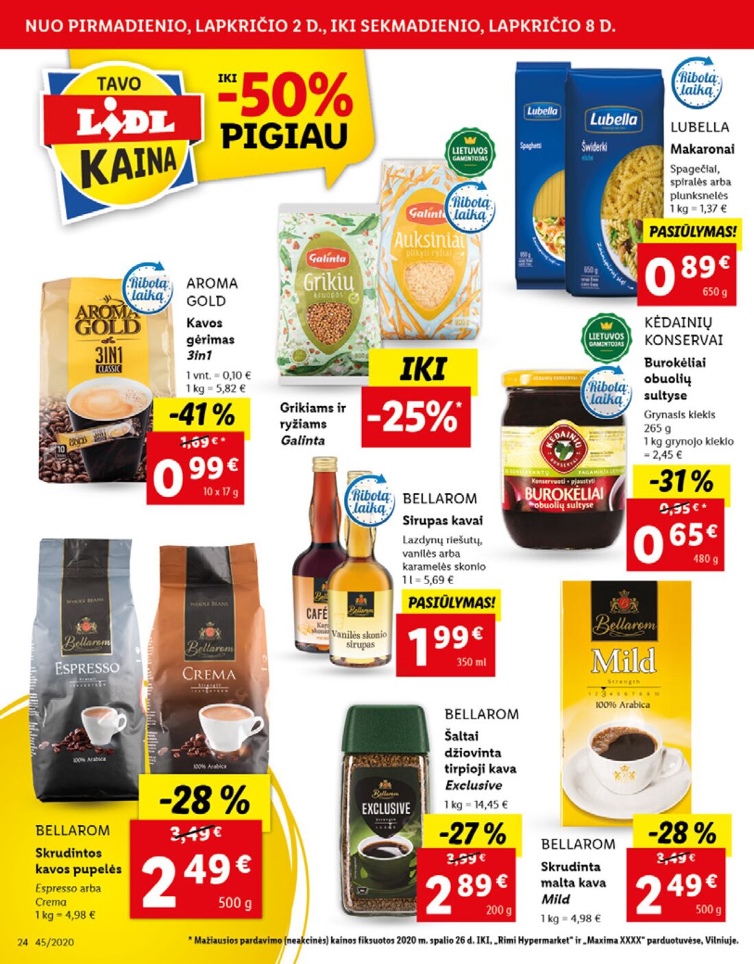 Lidl savaitinis leidinys akcijos nuo 
  2020-11-02 iki 
  2020-11-08 | Leidinukas.lt puslapis 24