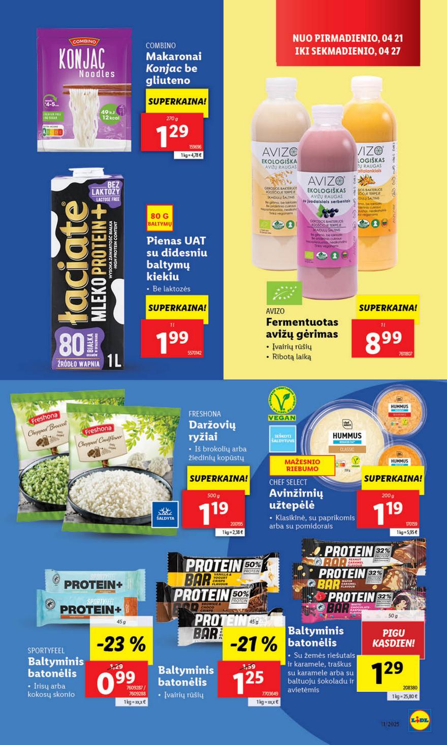 Lidl leidinys naujas akcijos nuo 
  2025-04-21 iki 
  2025-04-27 | Leidinukas.lt puslapis 23