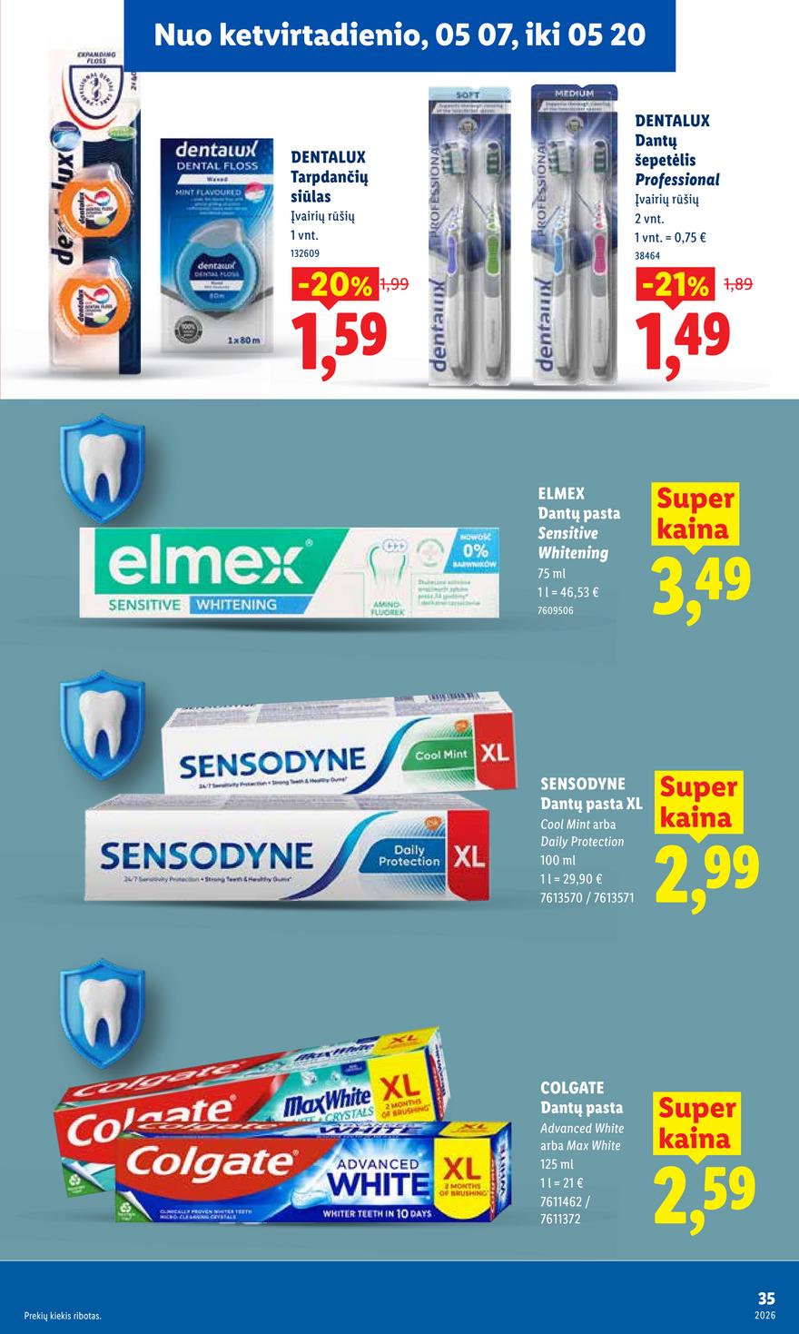 Lidl leidinys akcijos nuo 
  2026-05-11 iki 
  2026-05-17 | Leidinukas.lt puslapis 35