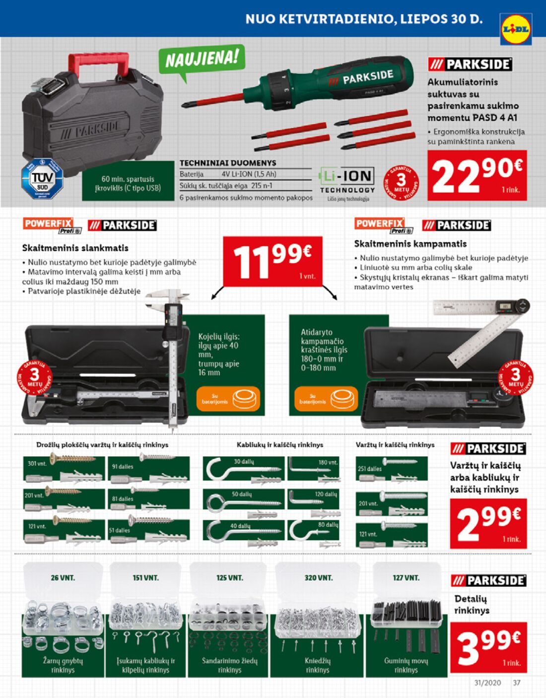 Lidl savaitinis leidinys akcijos nuo 
  2020-07-27 iki 
  2020-08-02 | Leidinukas.lt puslapis 37