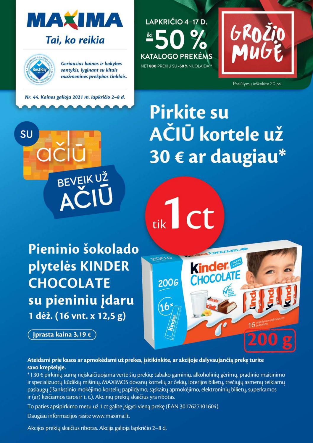 Maxima leidinys akcijos nuo 
  2021-11-02 iki 
  2021-11-08 | Leidinukas.lt puslapis 1