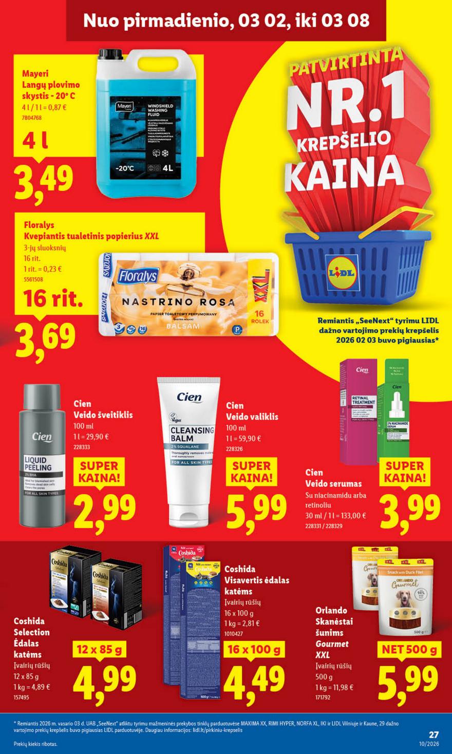 Lidl leidinys akcijos nuo 
  2026-03-02 iki 
  2026-03-08 | Leidinukas.lt puslapis 27