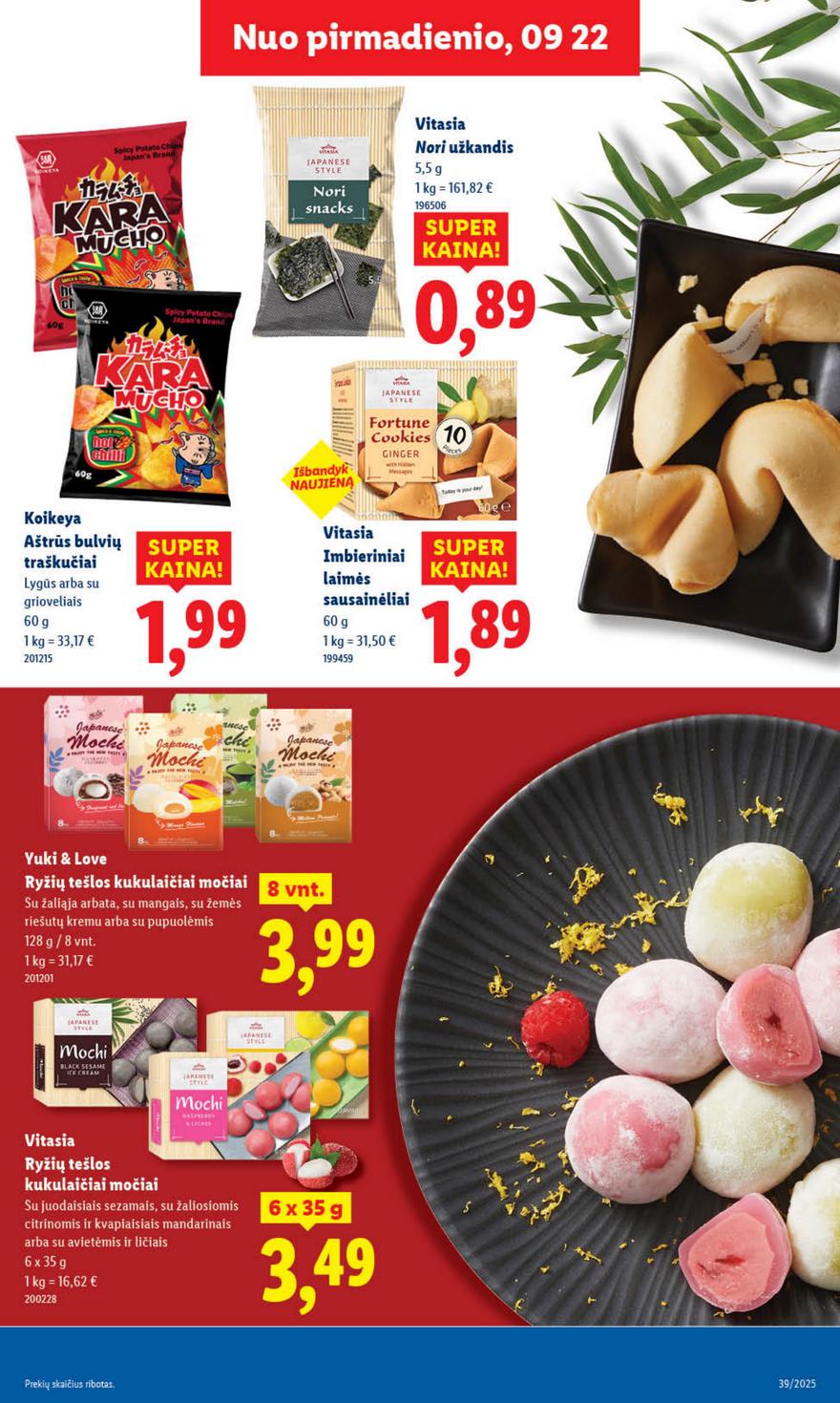 Lidl leidinys naujas akcijos nuo 
  2025-09-22 iki 
  2025-09-28 | Leidinukas.lt puslapis 17