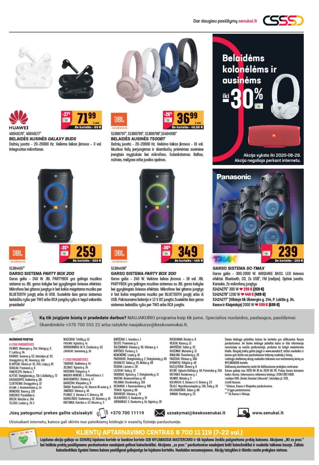 Senukai reklaminis leidinys akcijos nuo 
  2020-06-10 iki 
  2020-06-29 | Leidinukas.lt puslapis 35