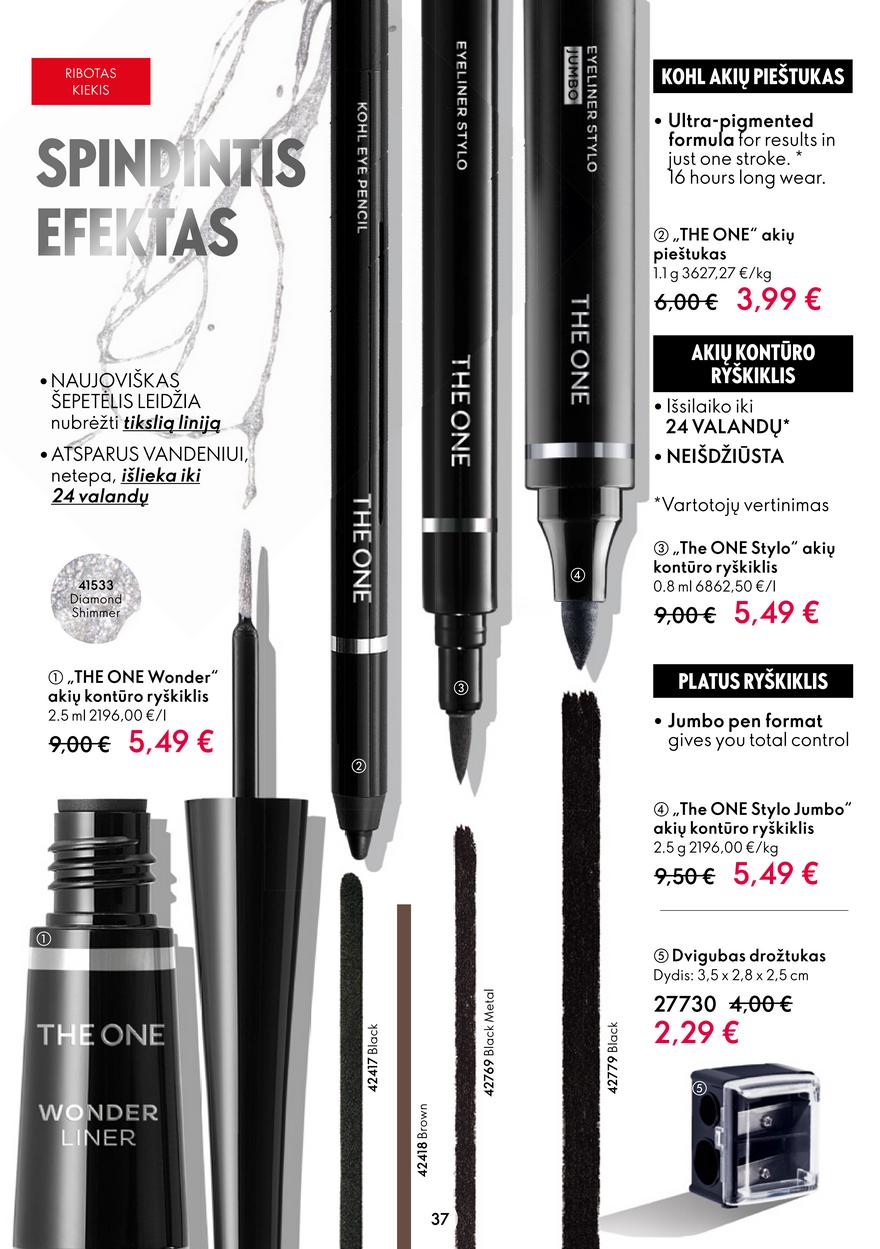 Oriflame katalogas akcijos nuo 
  2023-02-22 iki 
  2023-03-14 | Leidinukas.lt puslapis 37