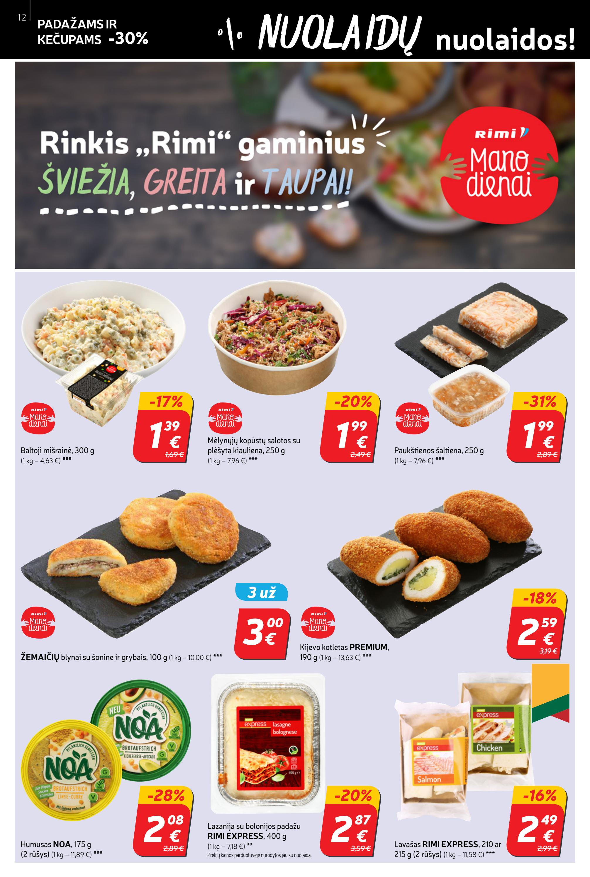 Rimi savaitinis leidinys akcijos nuo 
  2022-12-06 iki 
  2022-12-12 | Leidinukas.lt puslapis 12