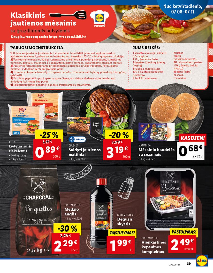 Lidl maisto prekių pasiūlymai akcijos nuo 
  2021-07-05 iki 
  2021-07-11 | Leidinukas.lt puslapis 39