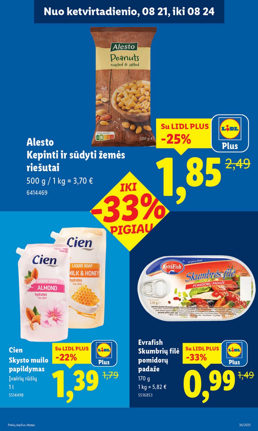 Lidl savaitinis leidinys akcijos nuo 
  2025-08-18 iki 
  2025-08-24 | Leidinukas.lt puslapis 57