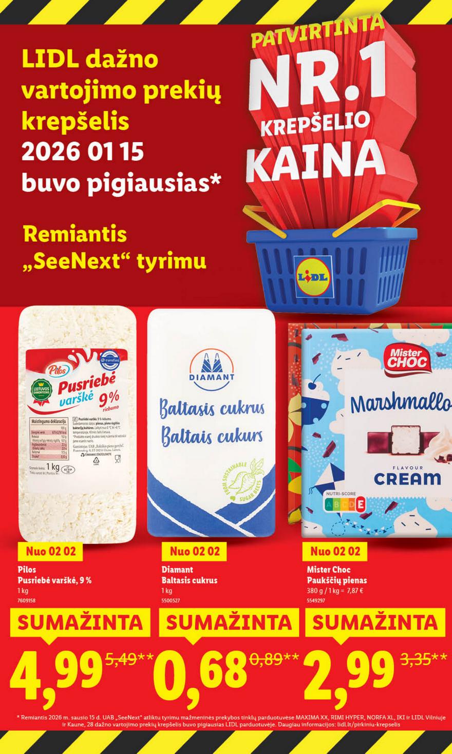 Lidl leidinys naujas akcijos nuo 
  2026-02-02 iki 
  2026-02-08 | Leidinukas.lt puslapis 2