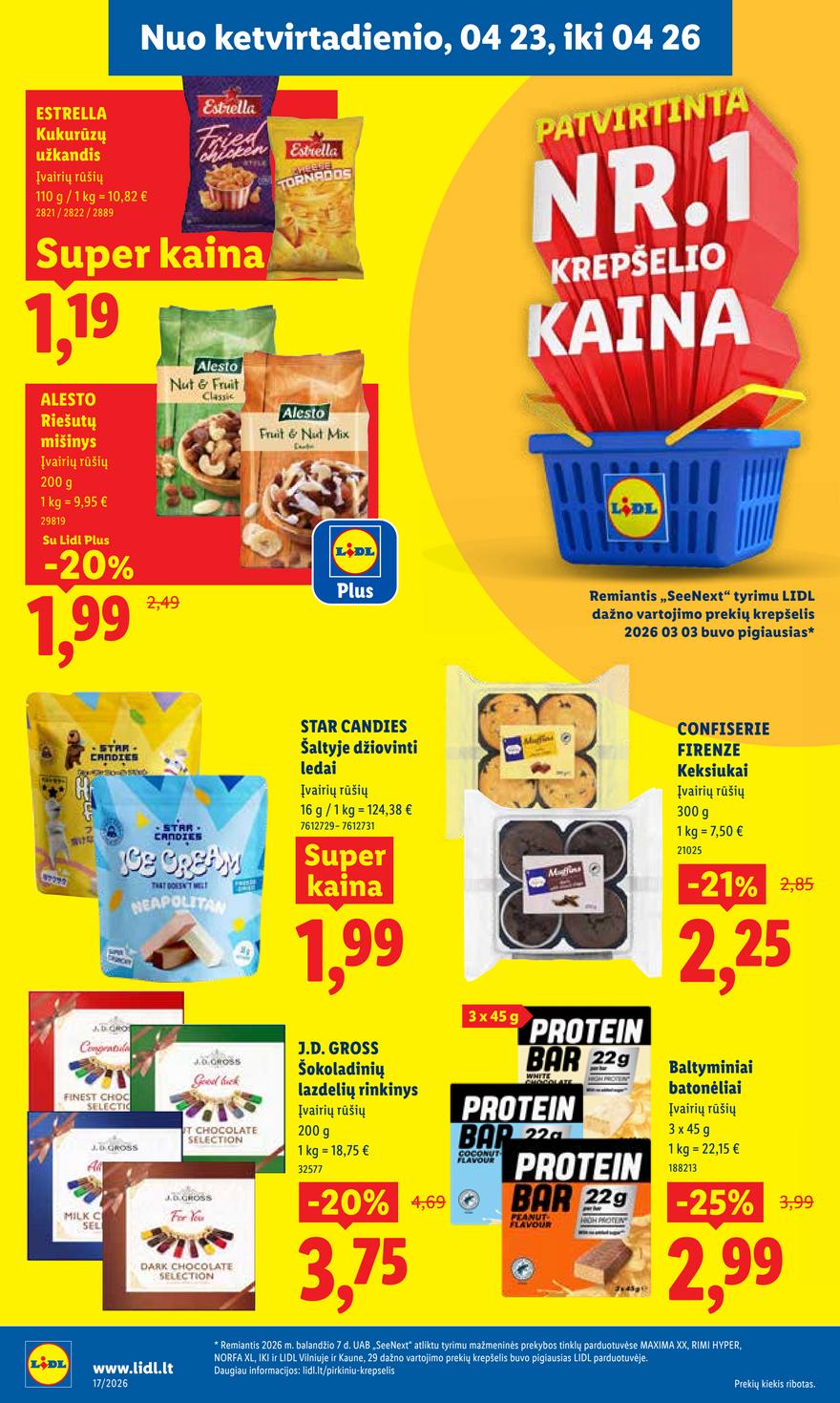 Lidl leidinys akcijos nuo 
  2026-04-20 iki 
  2026-04-26 | Leidinukas.lt puslapis 30