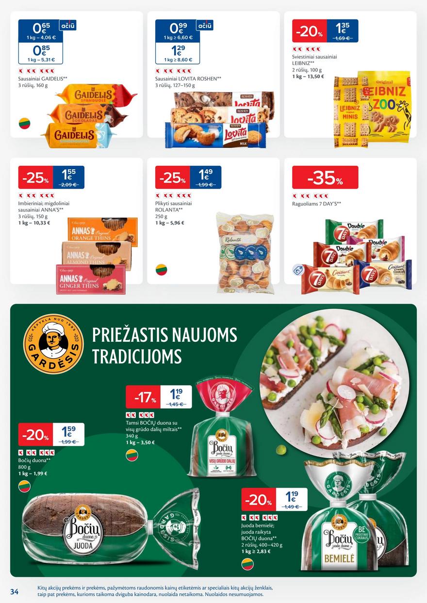 Maxima savaitinis leidinys 18 akcijos nuo 
  2025-04-29 iki 
  2025-05-05 | Leidinukas.lt puslapis 34