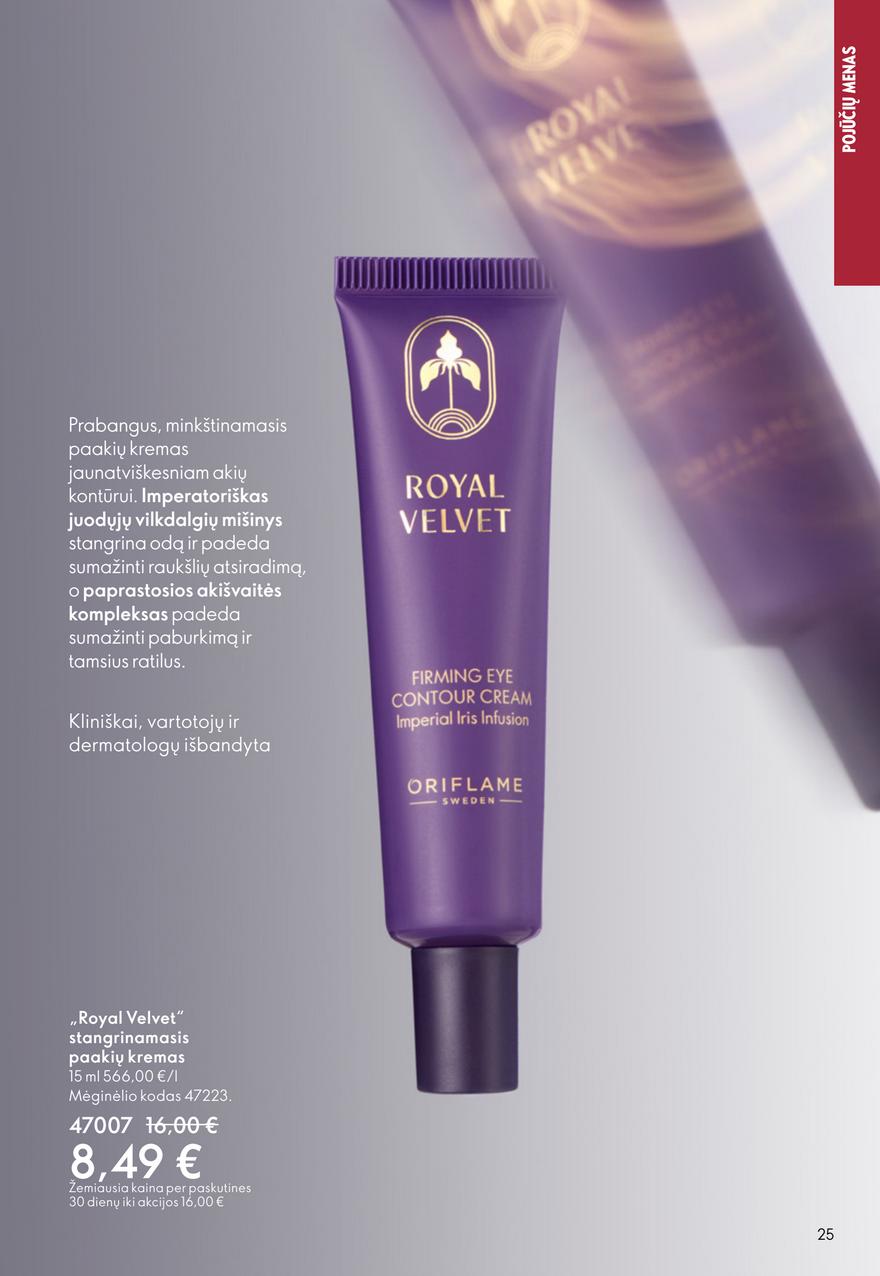 Oriflame katalogas akcijos nuo 
  2026-04-22 iki 
  2026-05-12 | Leidinukas.lt puslapis 25