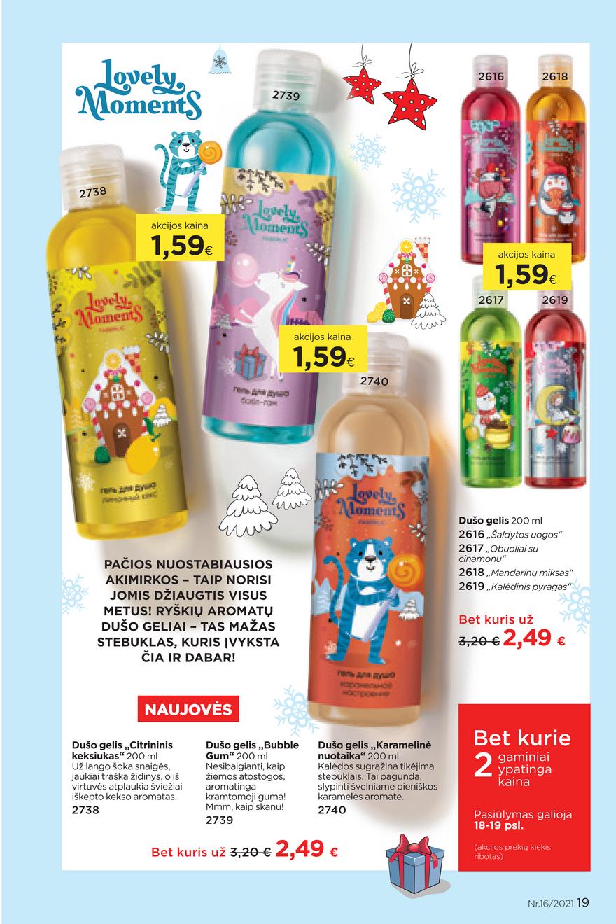 Faberlic katalogas akcijos nuo 
  2021-11-01 iki 
  2021-11-21 | Leidinukas.lt puslapis 19